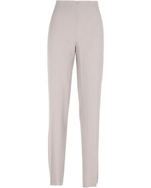 Diana Gallesi Taupe Pants Acetate, Viscose - Gray