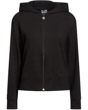 EA7 Sweatshirt Cotton, Modal, Elastane - Black
