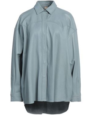 Giorgio Brato Pastel Shirt Leather - Blue