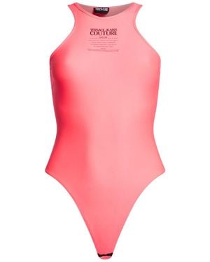 Versace Jeans Couture Fuchsia Bodysuit Polyamide, Elastane - Pink