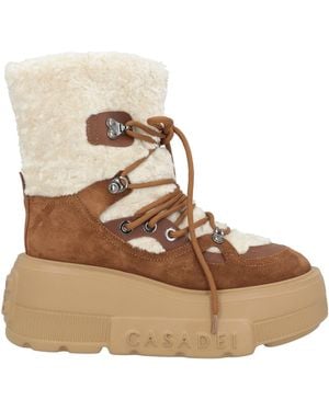 Casadei Ankle Boots Leather - Brown