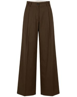 P.A.R.O.S.H. Khaki Pants Cotton - Brown