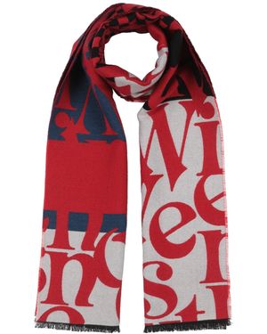 Vivienne Westwood Scarf Wool, Silk - Red