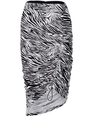 Commission Midi Skirt - White