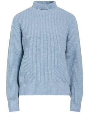 Woolrich Light Turtleneck Virgin Wool - Blue