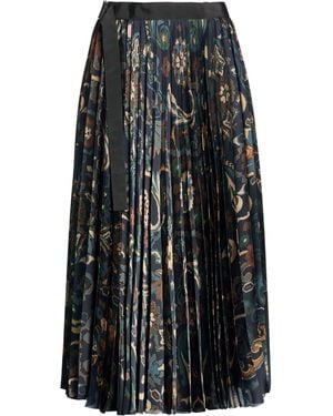 Sacai Midi Skirt Polyester - Black