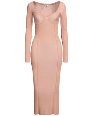 Patrizia Pepe Midi-Kleid - Pink