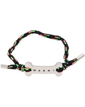 Marni Bracelet Textile Fibres - Blue