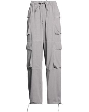 Bonsai Trousers Polyester, Viscose, Wool, Elastane - Grey