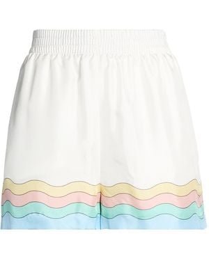 CASABLANCA Shorts & Bermuda Shorts - White