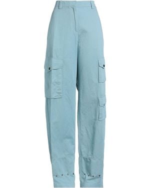 PT Torino Sky Pants Cotton, Linen - Blue