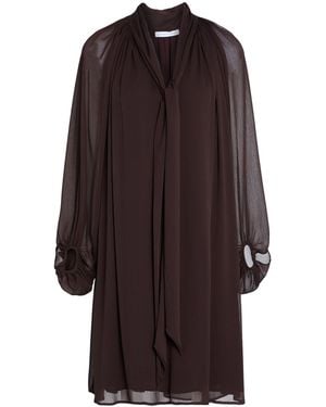 Caractere Mini Dress - Brown