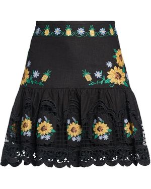 FARM Rio Mini Skirts - Black