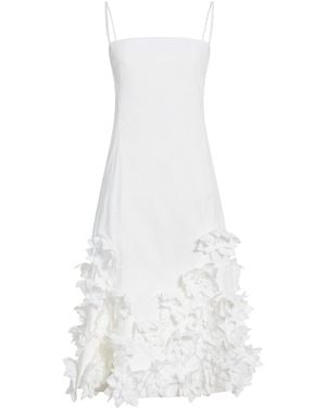Jonathan Simkhai Vestido Midi - Blanco