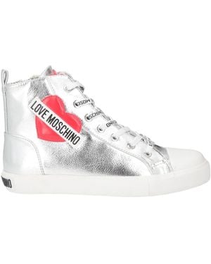 Love Moschino Sneakers Polyurethane, Rubber - White