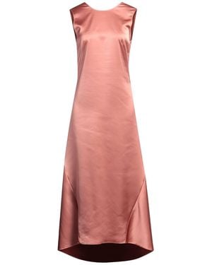 Cedric Charlier Antique Rose Midi Dress Polyester - Pink