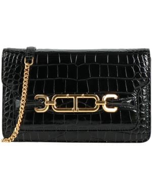 Tom Ford Cross-Body Bag Calfskin - Black