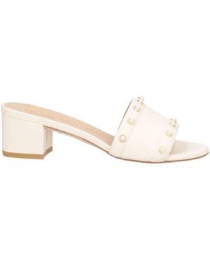 Stuart Weitzman Sandals Calfskin - Natural