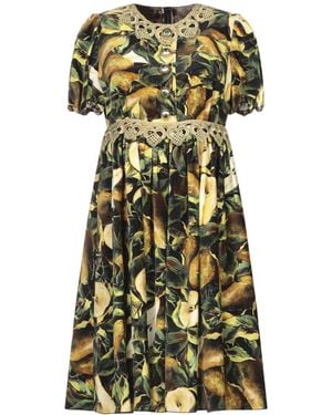 Dolce & Gabbana Mini Dress - Green