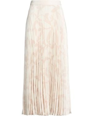 Agnona Maxi Skirt Polyester - Natural