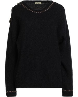 PHO® Firenze Sweater Polyamide, Wool, Baby Alpaca Wool, Elastic Fibers - Black