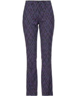 ViCOLO Pants Viscose, Metal Fiber, Cotton, Polyester, Elastane - Blue