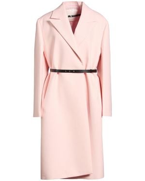Jil Sander Coat Virgin Wool, Polyamide - Pink
