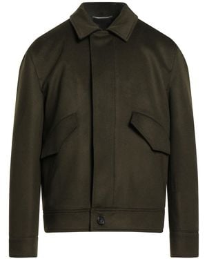 PT Torino Coat Virgin Wool, Cashmere - Green