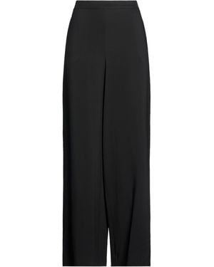 Manila Grace Pants Viscose, Elastane - Black
