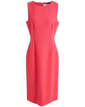 Michael Kors Coral Midi Dress Virgin Wool, Viscose, Elastane - Pink