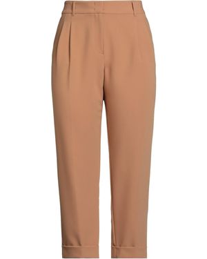 Pennyblack Camel Pants Polyester, Viscose, Elastane - Natural