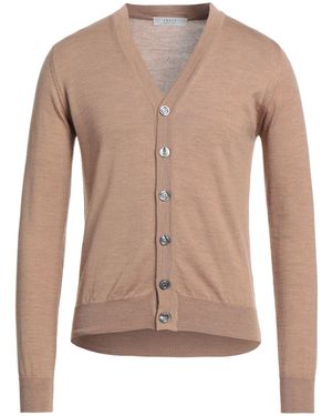 Vneck Cardigan - Marrone