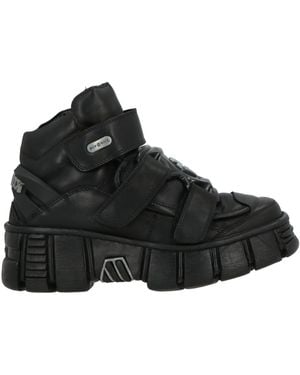 New Rock Sneakers - Negro