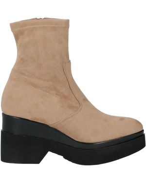 Lorenzo Mari Ankle Boots Textile Fibers - Brown