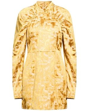 WEILI ZHENG Mini-Kleid - Mettallic