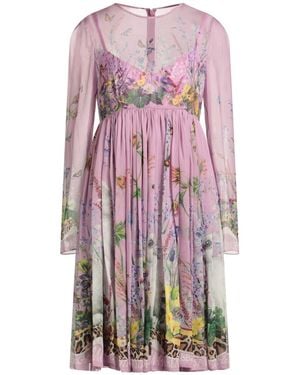 Dolce & Gabbana Midi Dress Silk - Pink