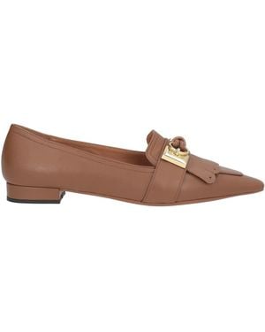 Frau Loafers Leather - Brown
