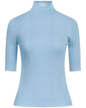Peserico Turtleneck Virgin Wool - Blue
