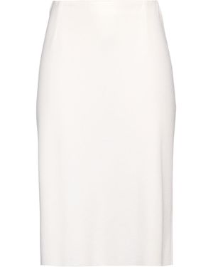 Agnona Midi Skirt - White