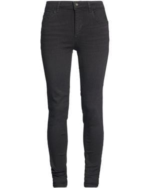 Rebel Queen Jeans Cotton, Polyester, Elastane - Black