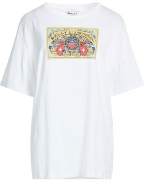 Bally T-Shirt Organic Cotton - White