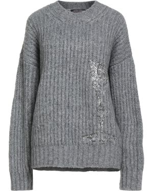 MSGM X Jan De Vliegher Jumper Acrylic, Mohair Wool, Wool, Polyamide - Grey