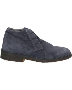 Corneliani Ankle Boots Leather - Blue