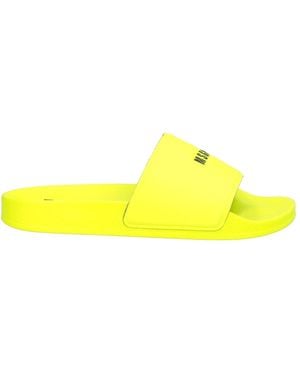 MSGM Sandals - Yellow