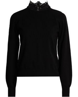 Twinset Rollkragenpullover - Schwarz