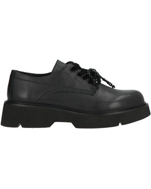Tosca Blu Lace-Up Shoes Leather - Black