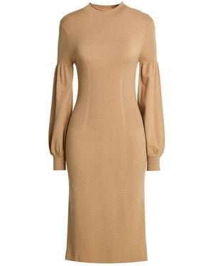 Twinset Midi Dress - Natural