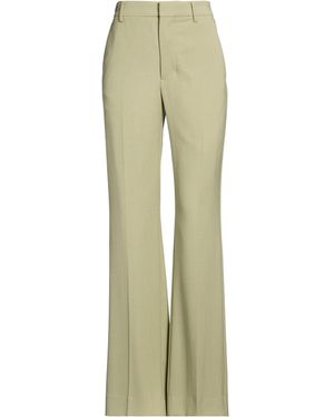 Ami Paris Military Trousers Viscose, Wool - Green
