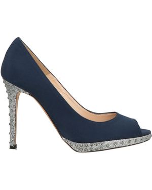 Daniele Ancarani Pumps Textile Fibers - Blue