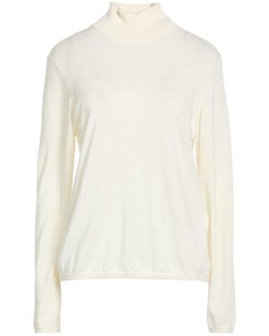 Max Mara Rollkragenpullover - Weiß